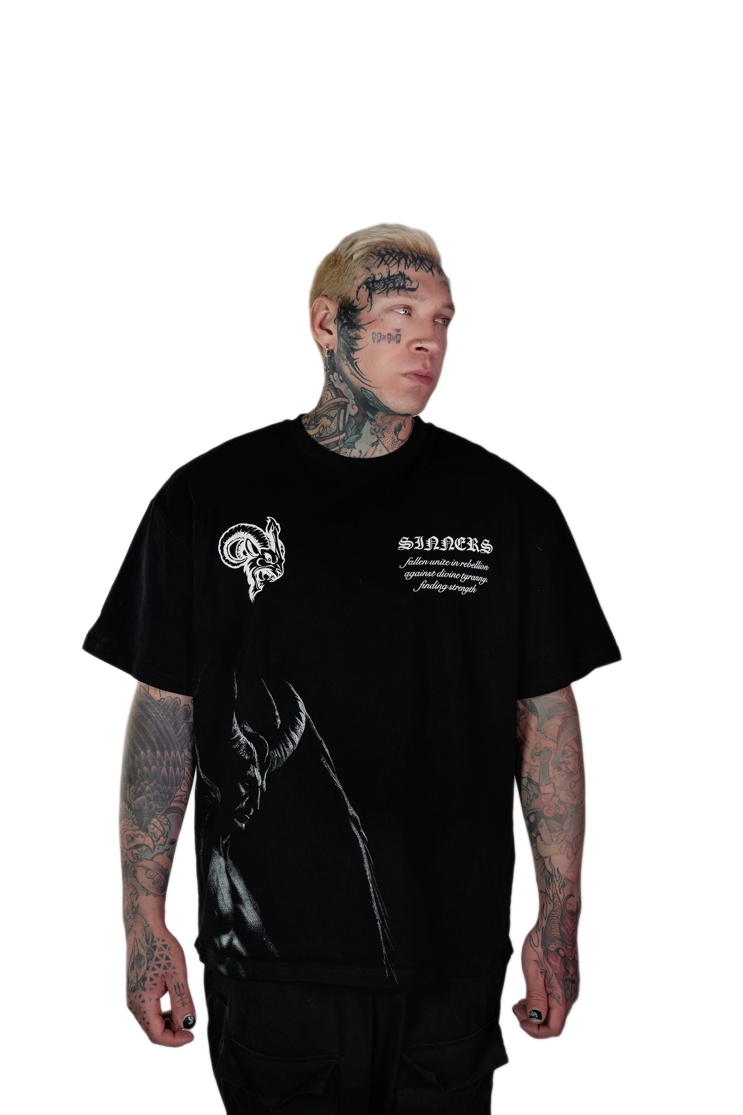 SINFUL ASCENSION OVERSIZED TEE