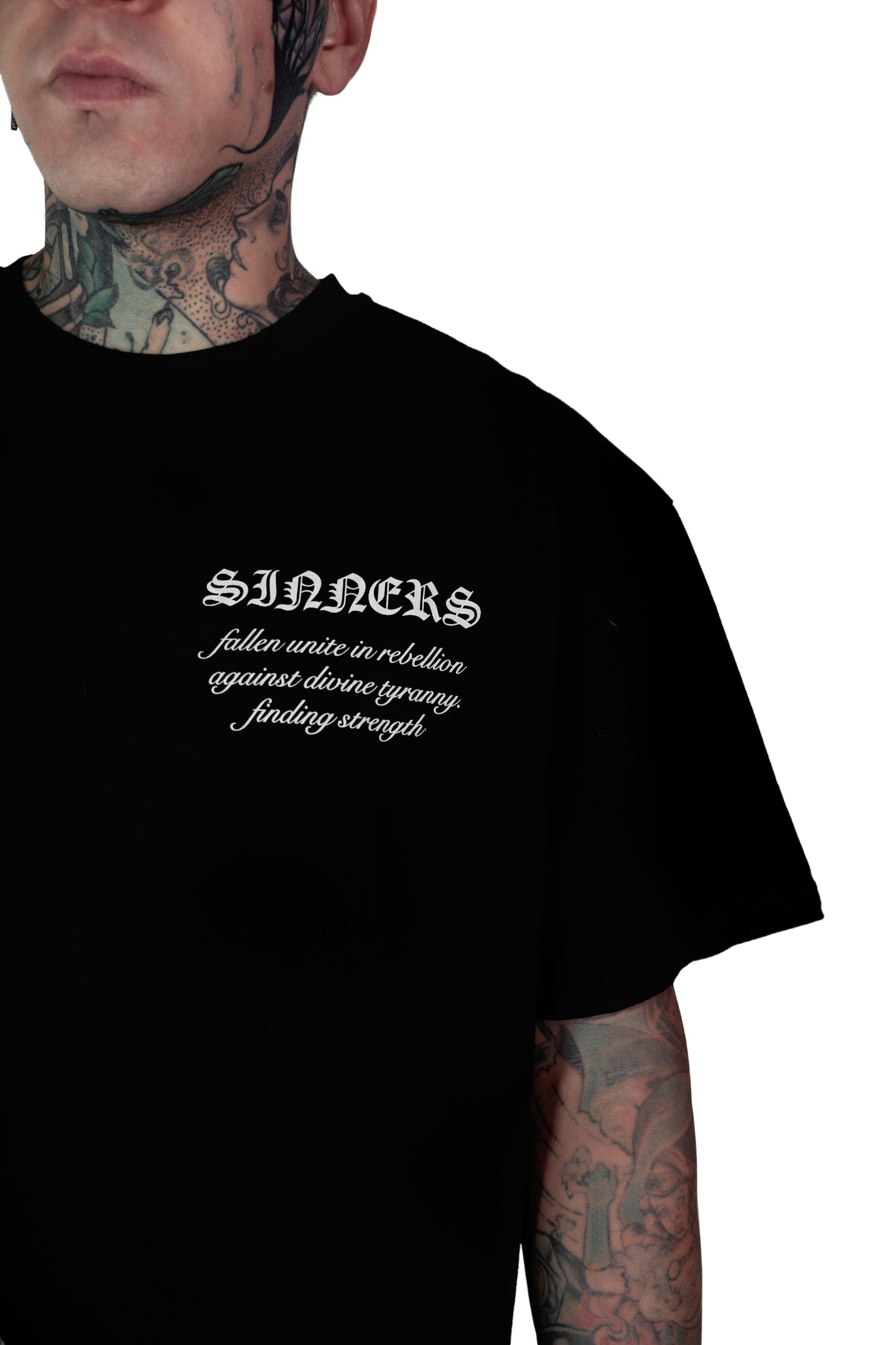 SINFUL ASCENSION OVERSIZED TEE