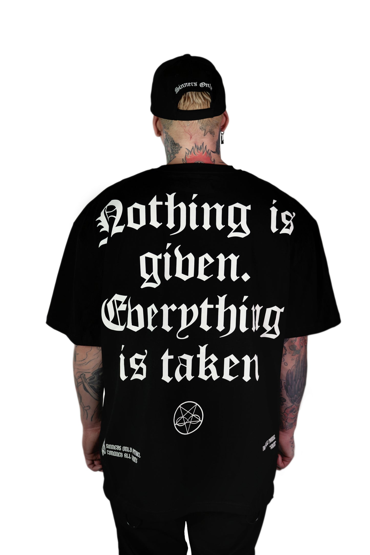 NOTHING IS GIVEN OVERSIZED TEE