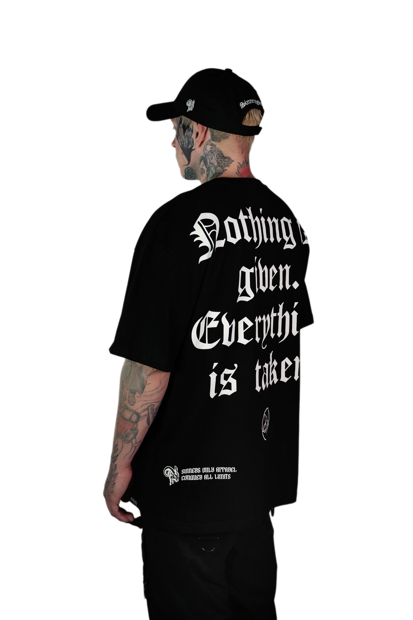 NOTHING IS GIVEN OVERSIZED TEE