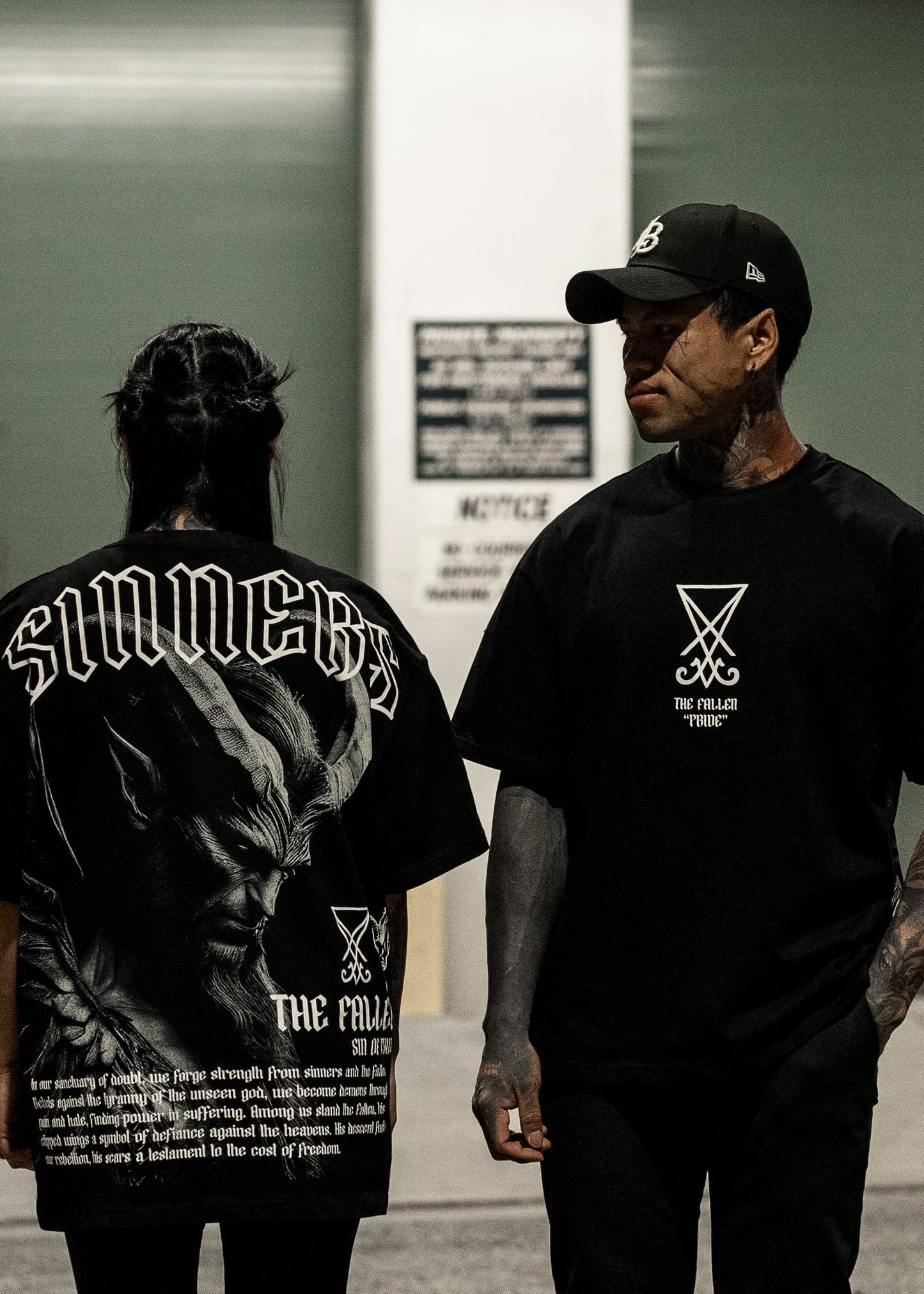 THE FALLEN OVERSIZED TEE