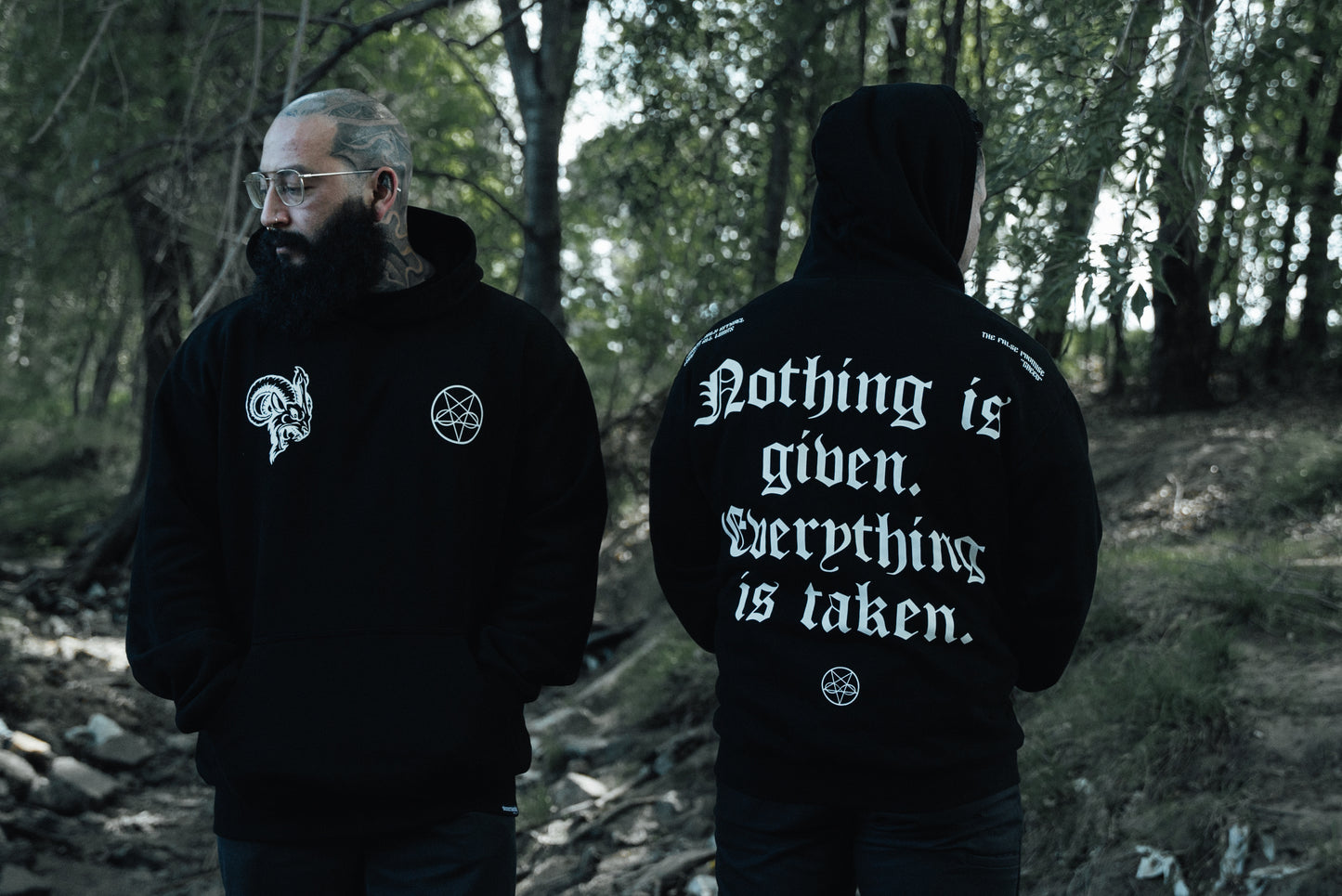 NOTHING IS GIVEN HOODIE