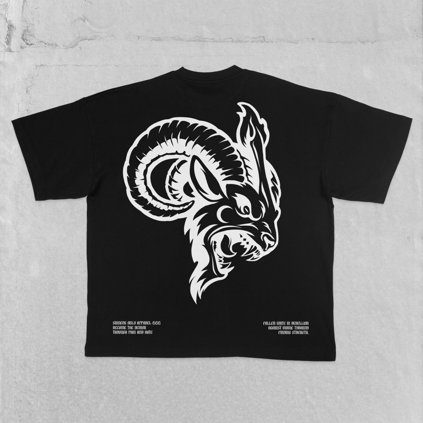 BAPHOMET OVERSIZED TEE
