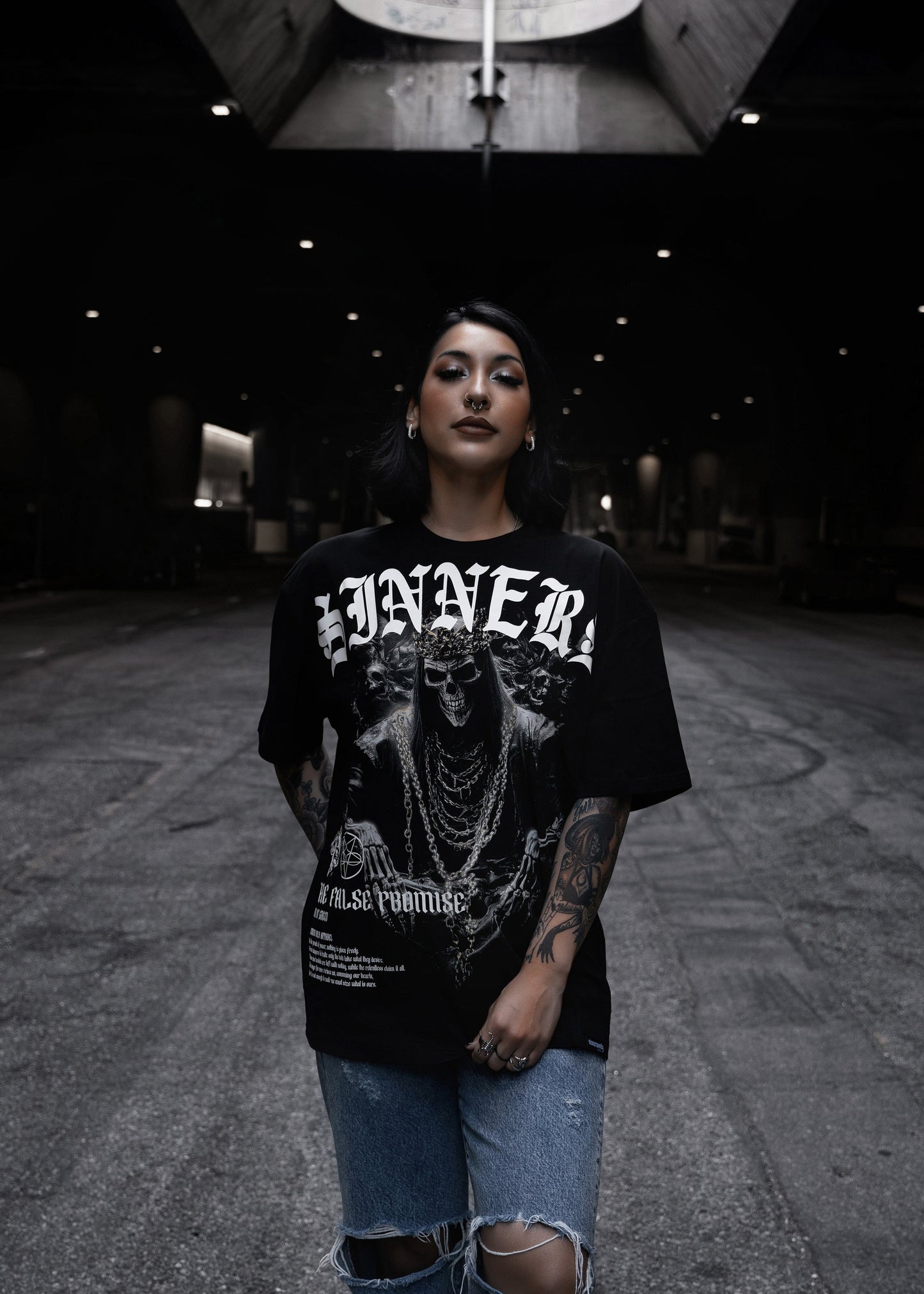 THE FALSE PROMISE OVERSIZED TEE