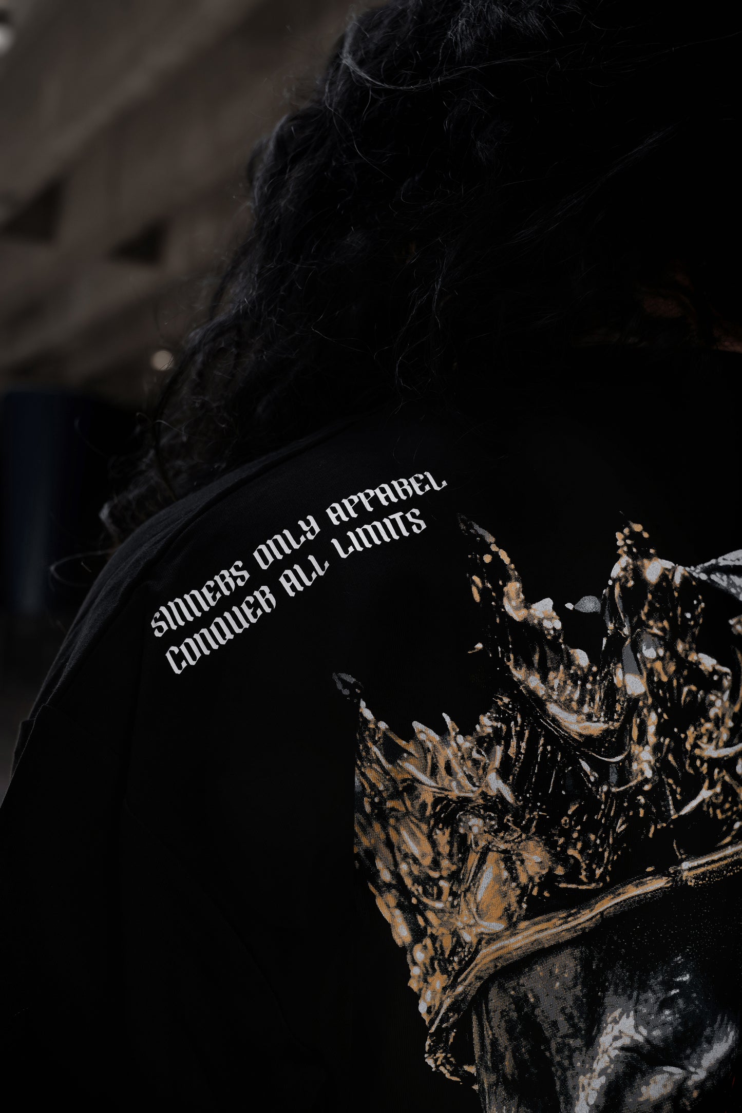 CROWNED SIN OVERSIZED TEE