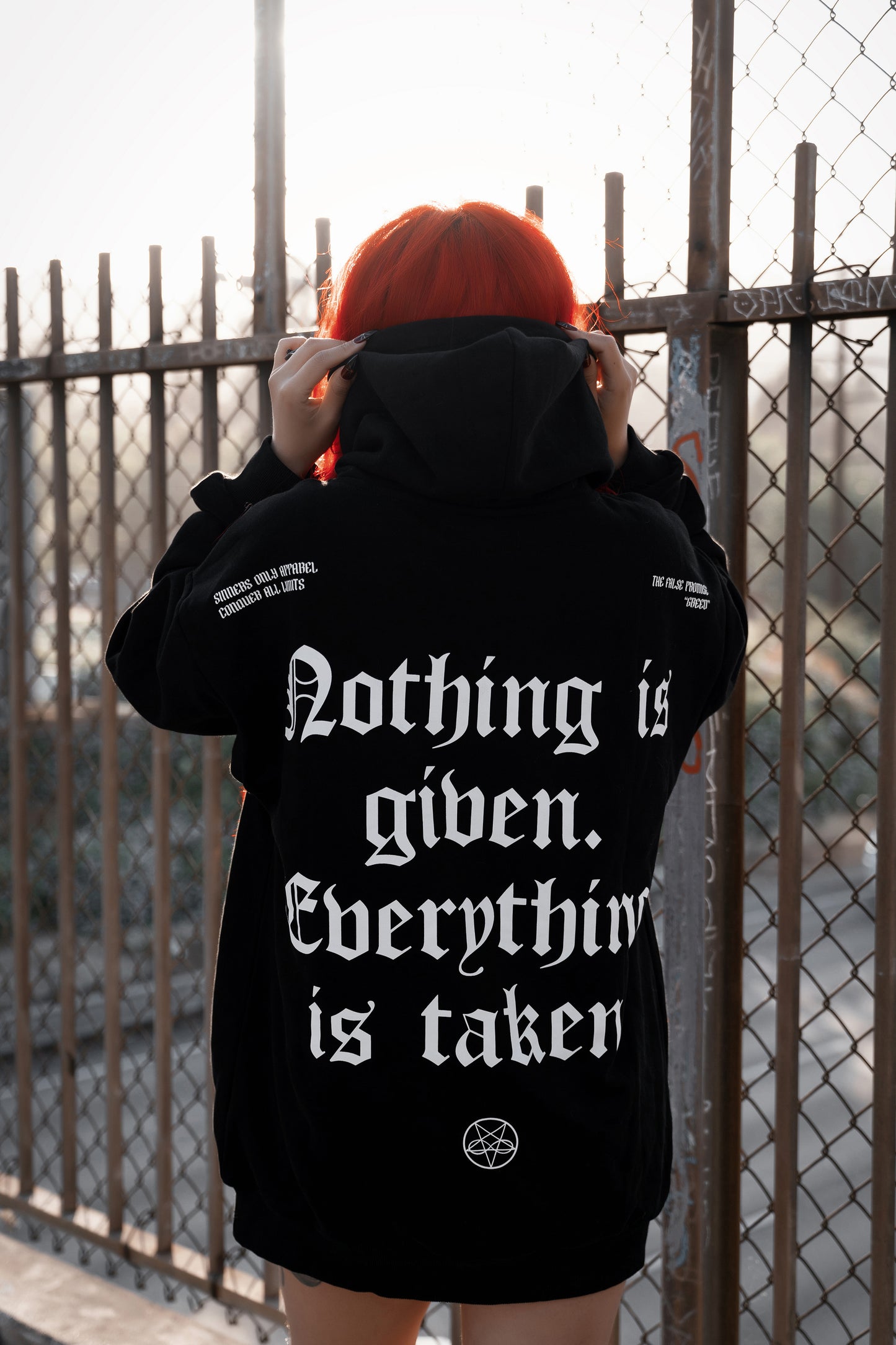 NOTHING IS GIVEN HOODIE