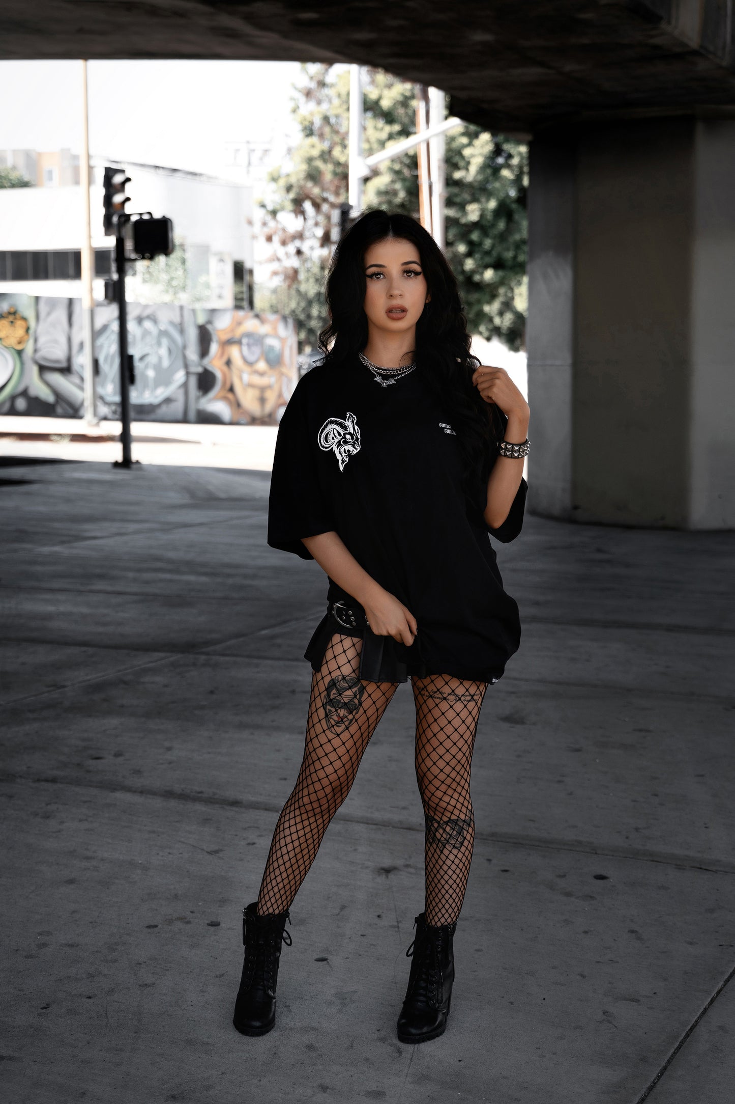 NOTHING IS GIVEN OVERSIZED TEE