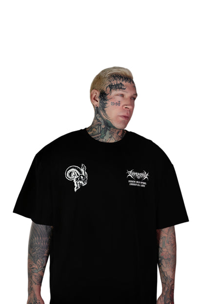 CROWNED SIN OVERSIZED TEE