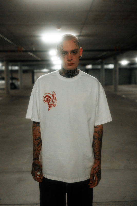 SILKEN AGONY OVERSIZED TEE