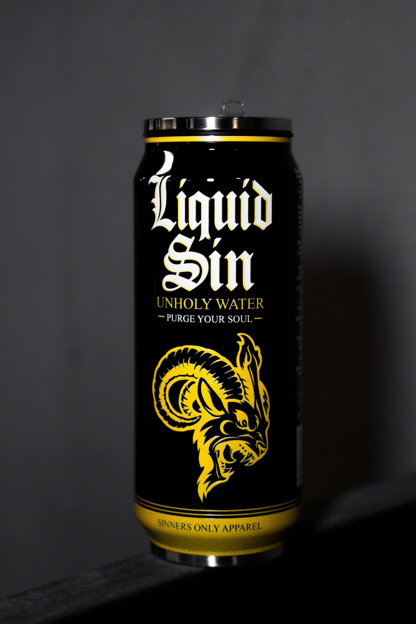 LIQUID SIN REUSABLE CAN TUMBLER