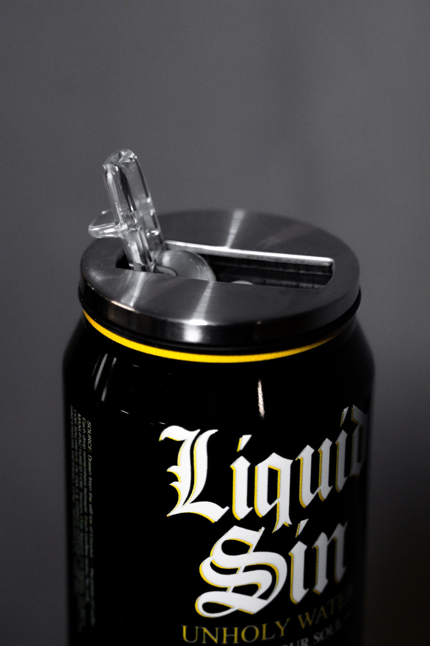 LIQUID SIN REUSABLE CAN TUMBLER