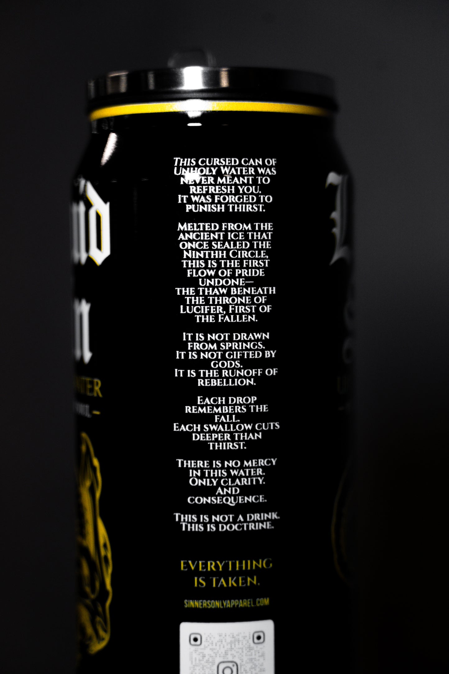 LIQUID SIN REUSABLE CAN TUMBLER