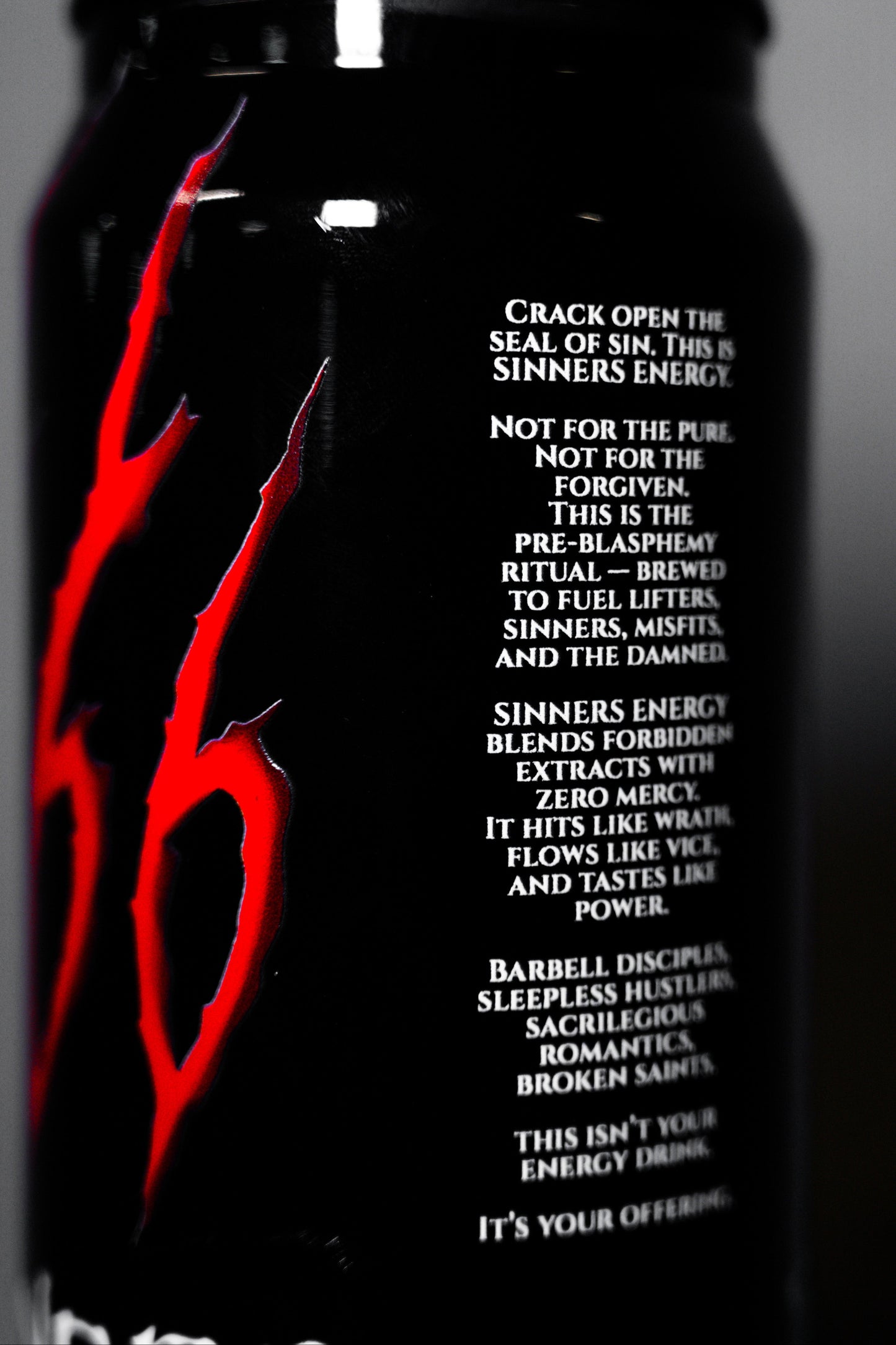 666 ENERGY REUSABLE CAN TUMBLER