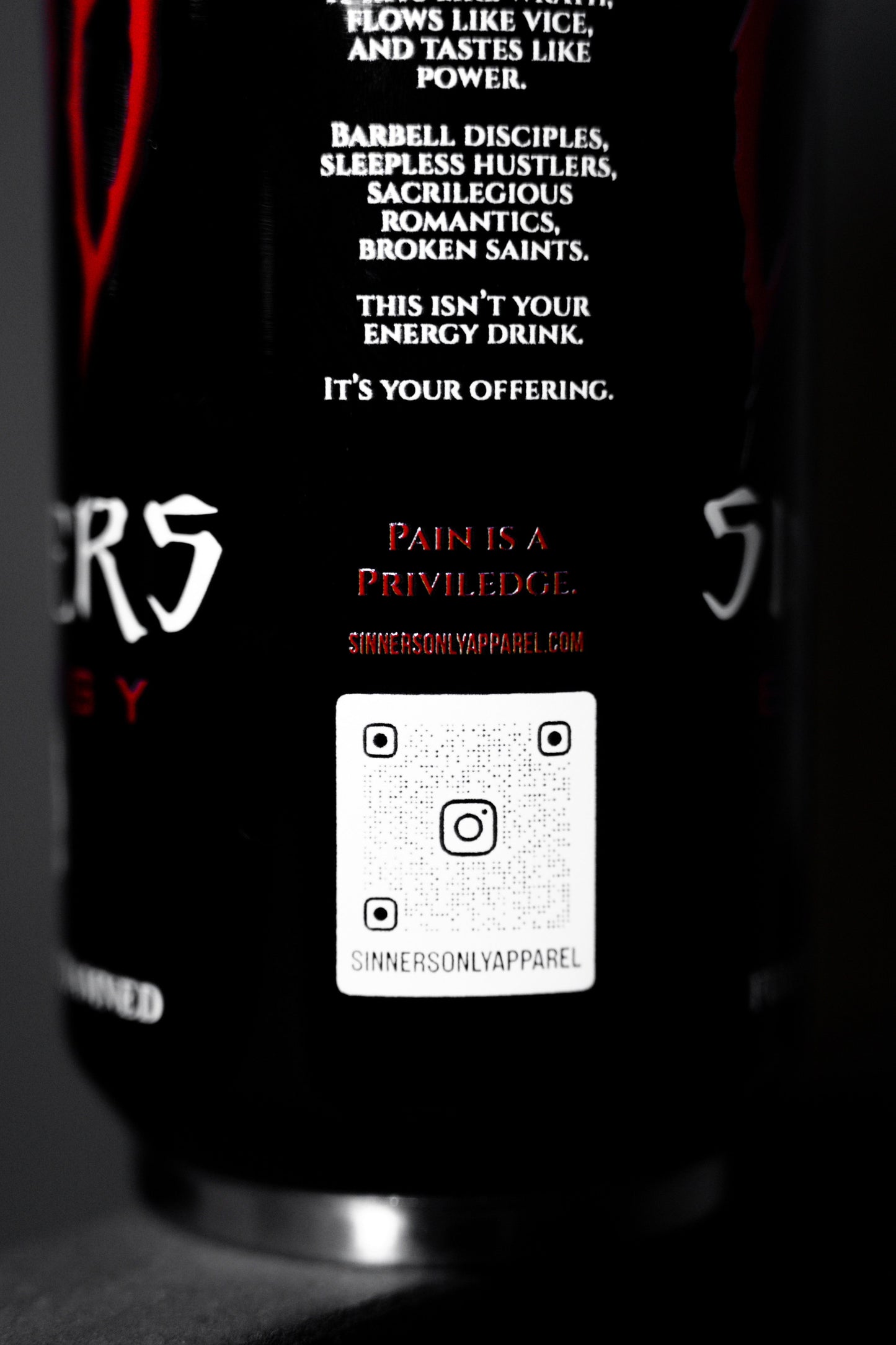 666 ENERGY REUSABLE CAN TUMBLER