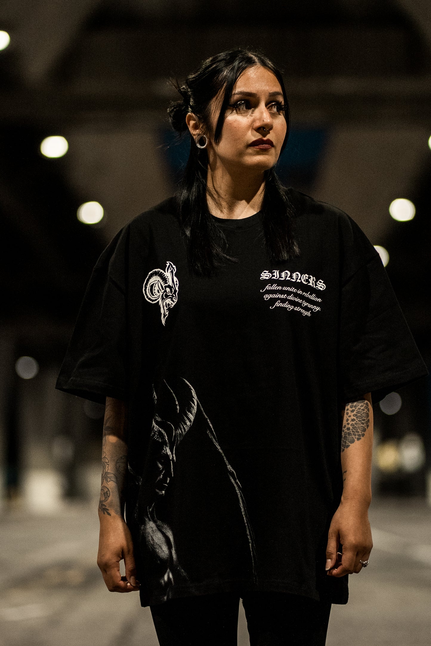SINFUL ASCENSION OVERSIZED TEE