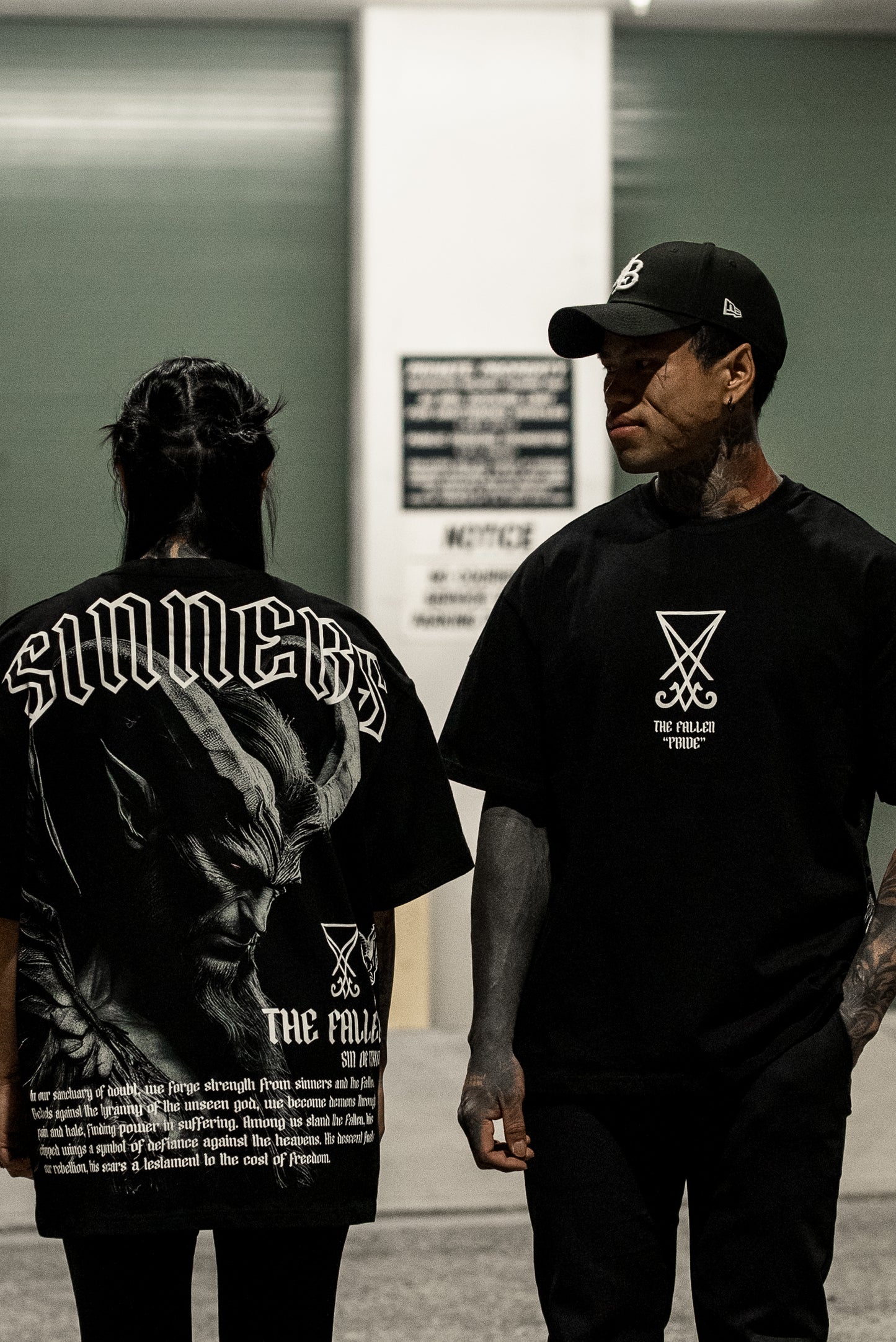 THE FALLEN OVERSIZED TEE