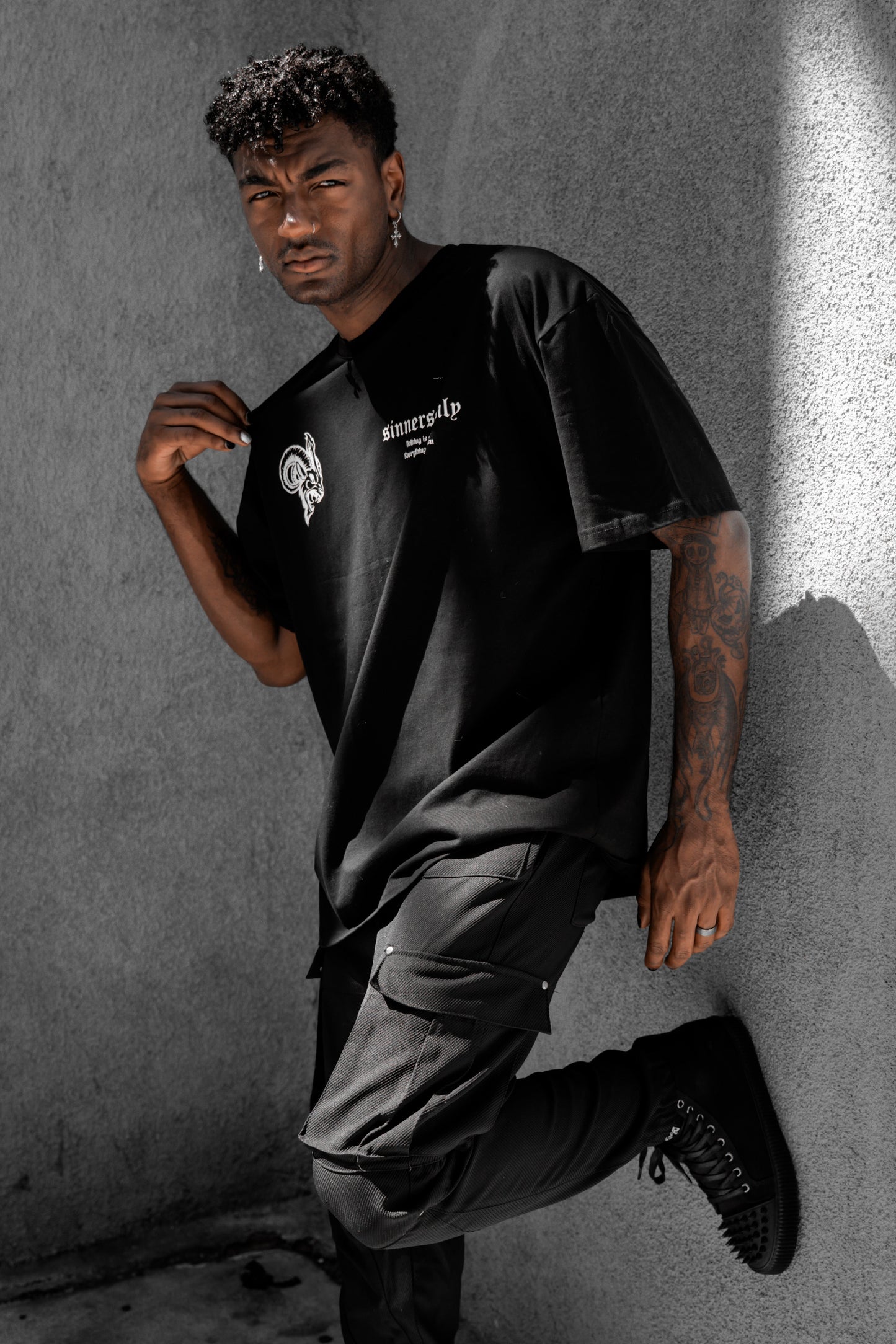 INSATIABLE CREED OVERSIZED TEE