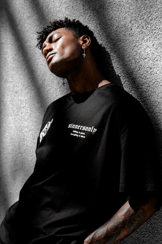 INSATIABLE CREED OVERSIZED TEE