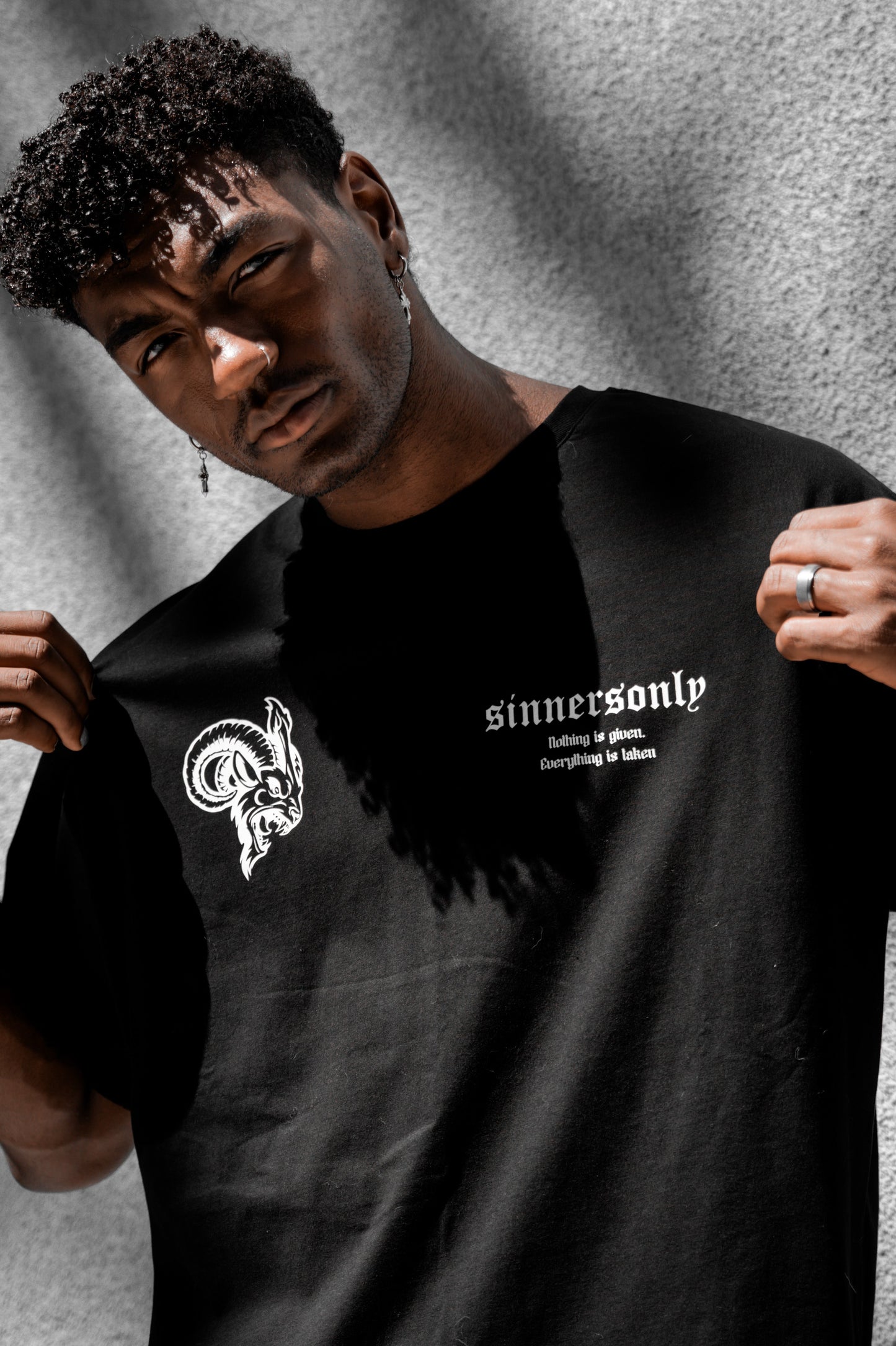 INSATIABLE CREED OVERSIZED TEE