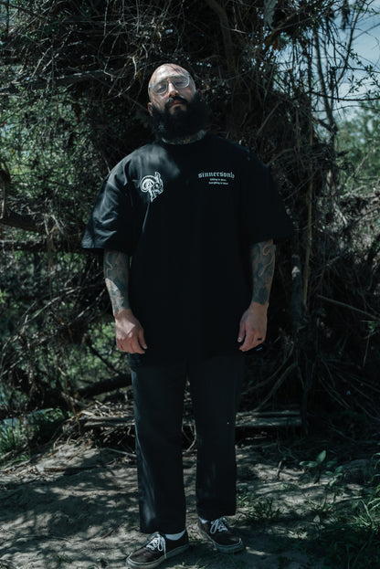 INSATIABLE CREED OVERSIZED TEE