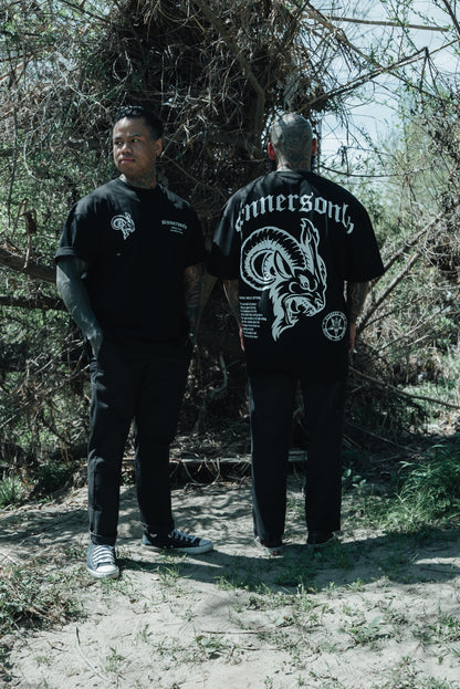 INSATIABLE CREED OVERSIZED TEE