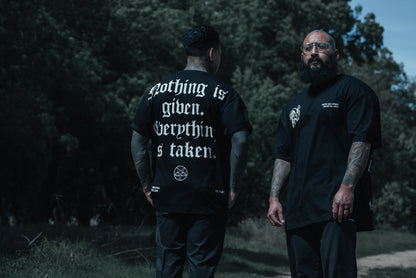 NOTHING IS GIVEN OVERSIZED TEE