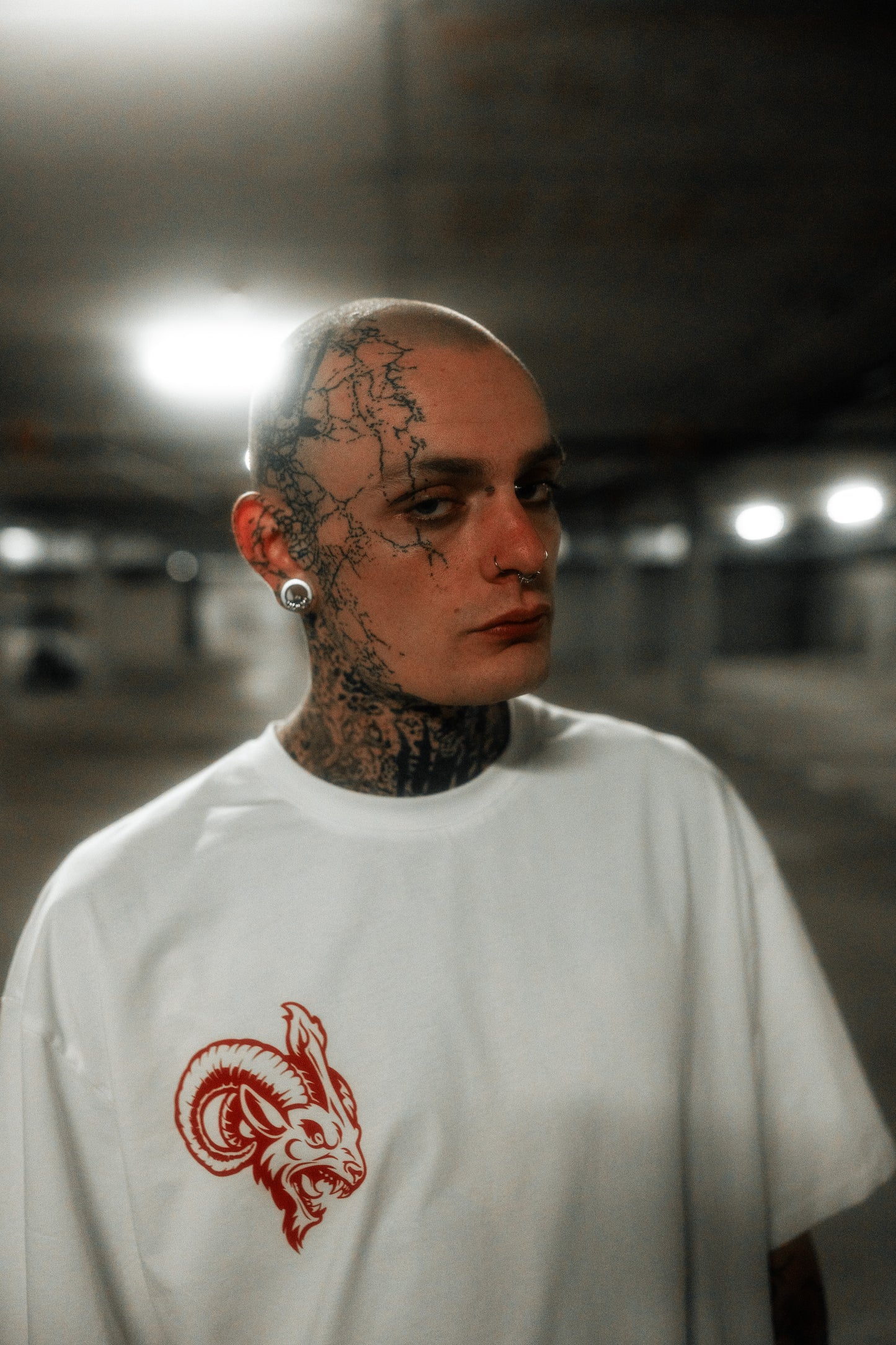 SILKEN AGONY OVERSIZED TEE