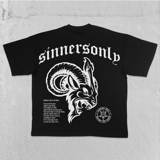 INSATIABLE CREED OVERSIZED TEE