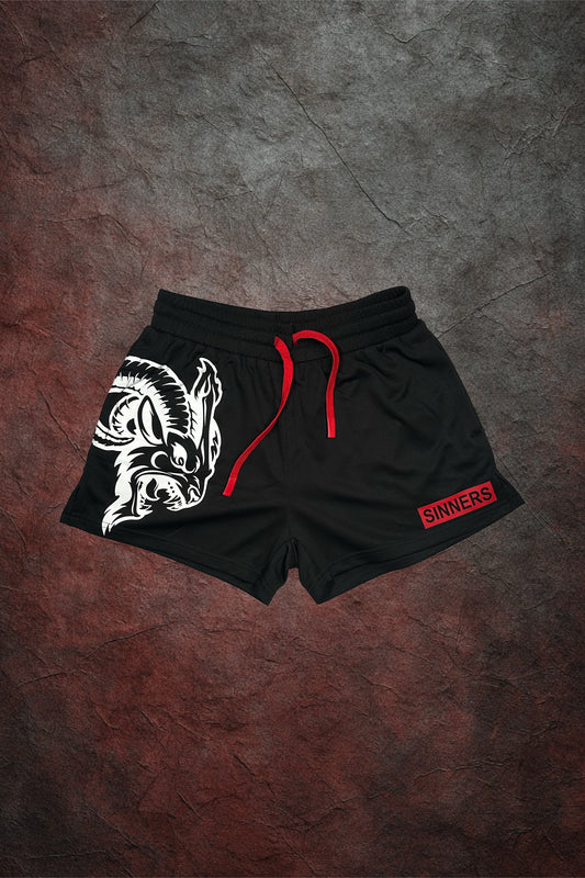 LUST MID THIGH CUT SHORTS