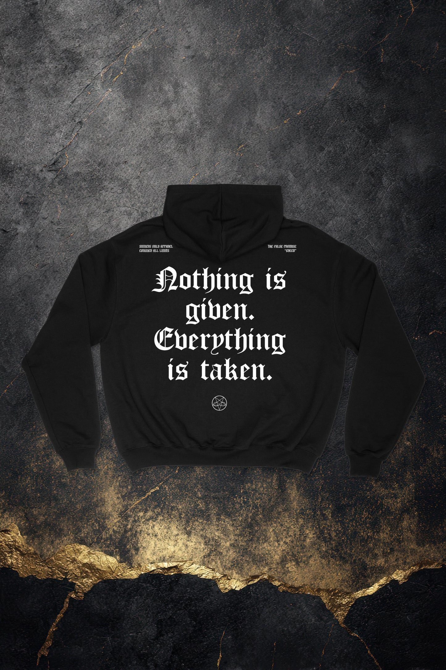 NOTHING IS GIVEN HOODIE