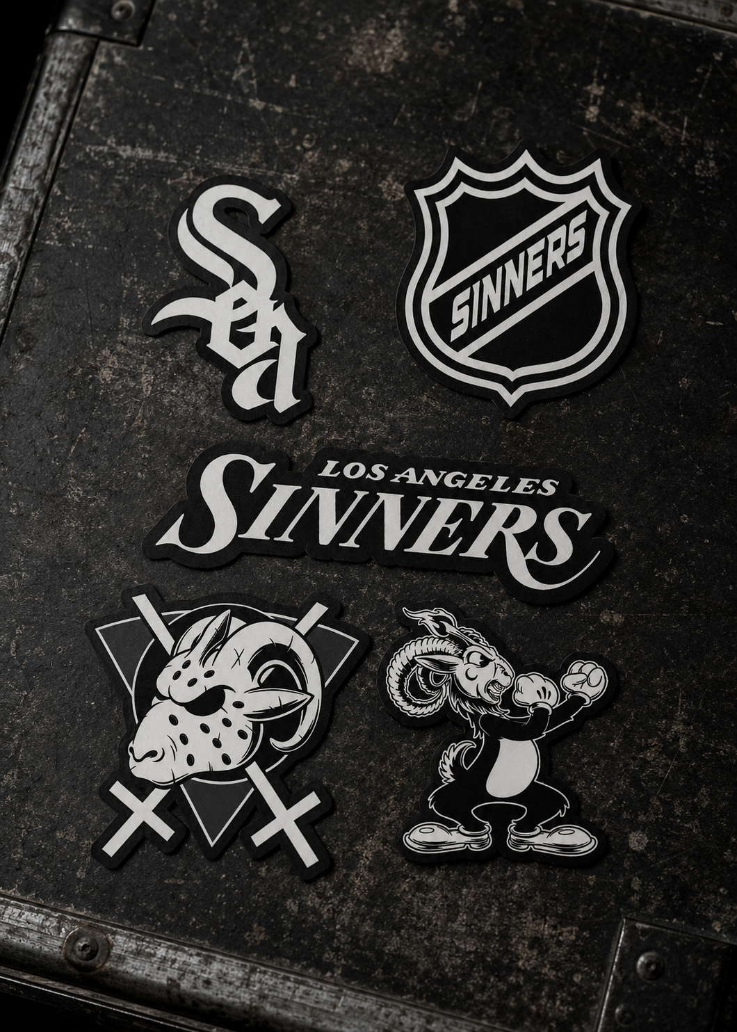 LOS ANGELES SINNERS STICKER PACK