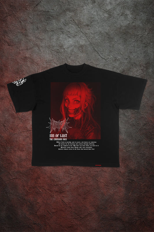 THE CRIMSON VICE OVERSIZED TEE