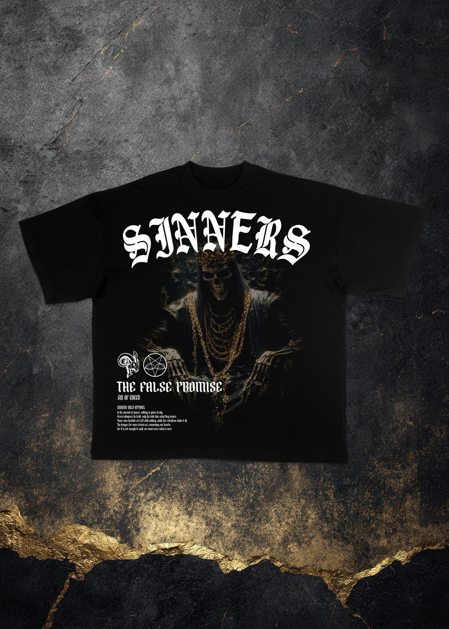 THE FALSE PROMISE OVERSIZED TEE